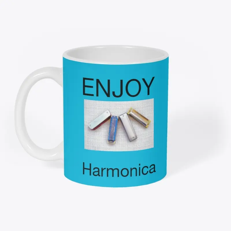 Harmonica Mug Harps